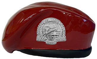 Air Force Combat Control Team Military Scarlet Ceramic Beret